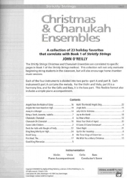 Christmas & Chanukah Ensembles - Cello