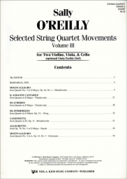 Selected String Quartet Movements Volume 3