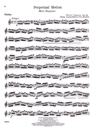 Paganini - Moto Perpetuo Op. 11 for Violin and Piano (FISCH)
