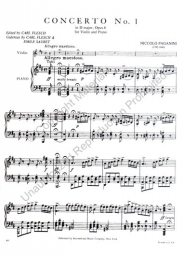 Paganini - Concerto No. 1 In D major, Op.6
