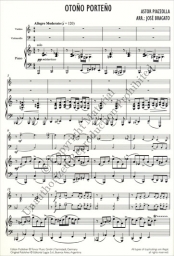 Otoño Porteño (Autumn) for Piano Trio