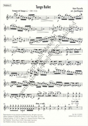 Piazzolla - Tango Ballet for String Quartet (Parts)