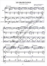 Piazzolla - Grand Tango for Piano Trio