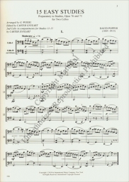 Popper - Fifteen Easy Studies