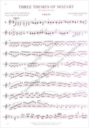 Romberg - Three Themes of Mozart for Violin and Cello (INT) Romberg - Three Themes of Mozart for Violin and Cello (INT)