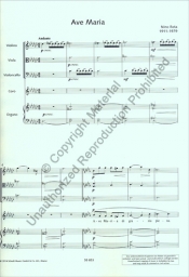 Rota - Ave Maria for Chorus, Strings and Organ (SCHOTT) Rota - Ave Maria for Chorus, Strings and Organ (SCHOTT)