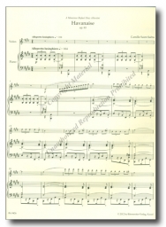 Havanaise for violin and piano Op.83
