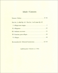 Saint-Saëns - Piano Trio No. 2 in E minor, Op. 92 (PET)