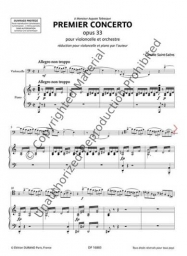 Saint-Saëns - Cello Concerto No. 1 in A minor, Op. 33 (DUR)