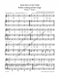 Early Start on the Violin Volume 1 - Piano Accompaniment