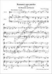 Romance sans paroles Op. 66b