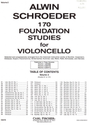 170 Foundation Studies for Violoncello, Volume 2