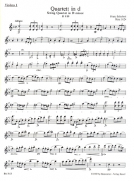 Schubert - String Quartet in D minor D.810 (BAR) Schubert - String Quartet in D minor D.810 (BAR)