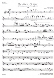 Schubert - Overture in C minor for String Quintet, D.8