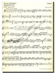 String Quintet in C major, D 956 - op. post. 163