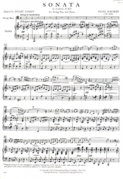 Sonata in A minor "Arpeggione"