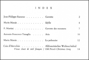 Classical Pieces of the 17th and 18th century