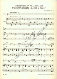 Seitz - Student Concerto No. 2 in G Major, Op. 13 (BAR)
