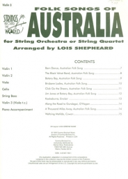 Folk Songs of Australia - Violin 3