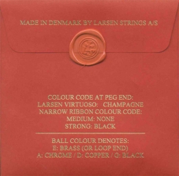 Cuerda La Violín Larsen Virtuoso, medium