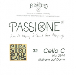 Pirastro Passione Cello C String - medium - 4/4