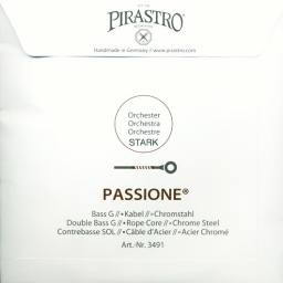 Pirastro Passione Bass G String - stark - 3/4