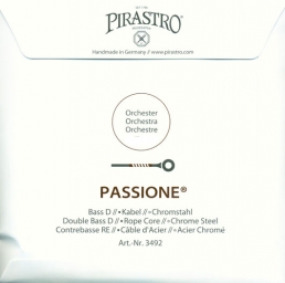 Cuerda Re Contrabajo Pirastro Passione - medium - 3/4