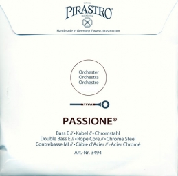 Pirastro Passione Bass E String - medium - 3/4