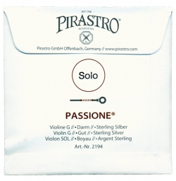 Passione Solo Violin G string - sterling-silver - medium