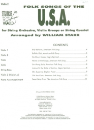 Folk Songs of the U.S.A - Violin 2