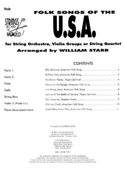 Folk Songs of the USA Viola Part