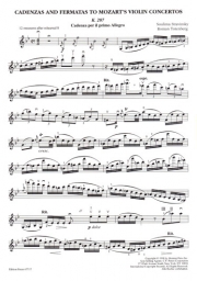 Cadenzas and Fermatas to Mozart
