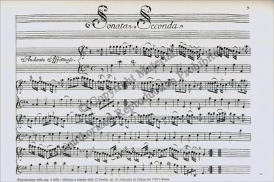 Tartini - 12 Sonatas Op. 2  for Violin and Piano Vol. 2