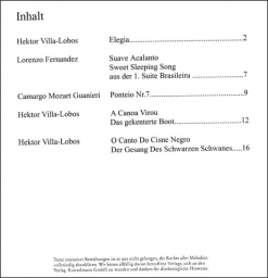 Cello Brasil for Violoncello and Piano