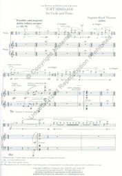 Toft Serenade for Viola and Piano