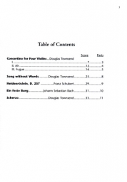 Quartets For Developing Violinists