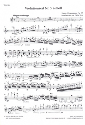 Concerto No. 5 in A-, Op. 37
