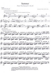 Vivaldi - Violin Concerto Op. 8 No. 2 "Summer" RV 315 (SCHIR)