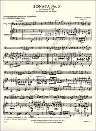 Sonata No. 5 in E Minor, RV 40