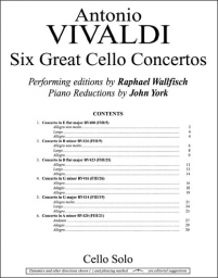 Vivaldi - Six Great Cello Concertos (RIC)