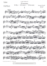 Vivaldi - Violin Concerto in B Flat Major, RV 379 (SCHOTT)