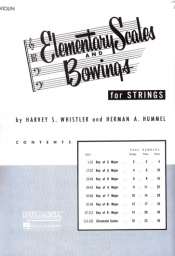 Elementary Scales and Bowings