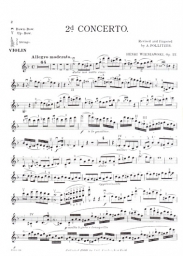 Wieniawski - Concerto No. 2 in D Minor Op. 22 (FISCH)