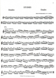 Wohlfahrt - 50 Easy Melodious Studies, Op. 74 - Book 1 Wohlfahrt - 50 Easy Melodious Studies, Op. 74 - Book 1