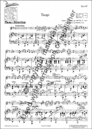 Albeniz - Tango Op. 165 No. 2 for Salon Orchestra (SCHOTT)