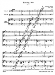 Trio Sonata in B minor, Op. 1 / 8