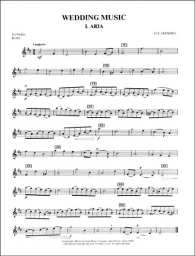 Wedding Music For String Quartet - Violin I