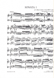 Bach - 6 Sonatas and Partitas for Solo Violin (PET)