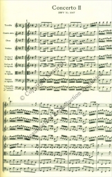 Bach - Brandenburg Concerto No. 2 - Study Score (BAR)