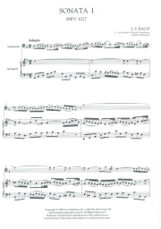 Sonatas BWV 1027, 1028, 1029
